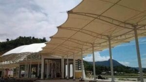 kanopi membrane parkiran